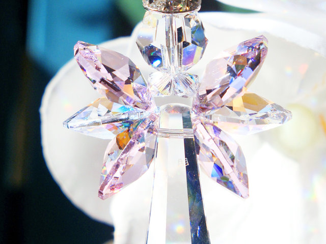 guardian angel rear view mirror charm